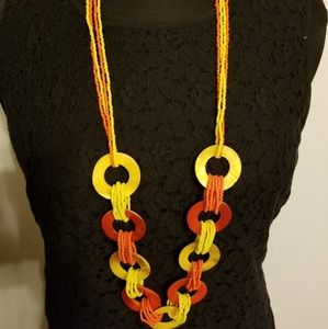 Necklace and earrings set